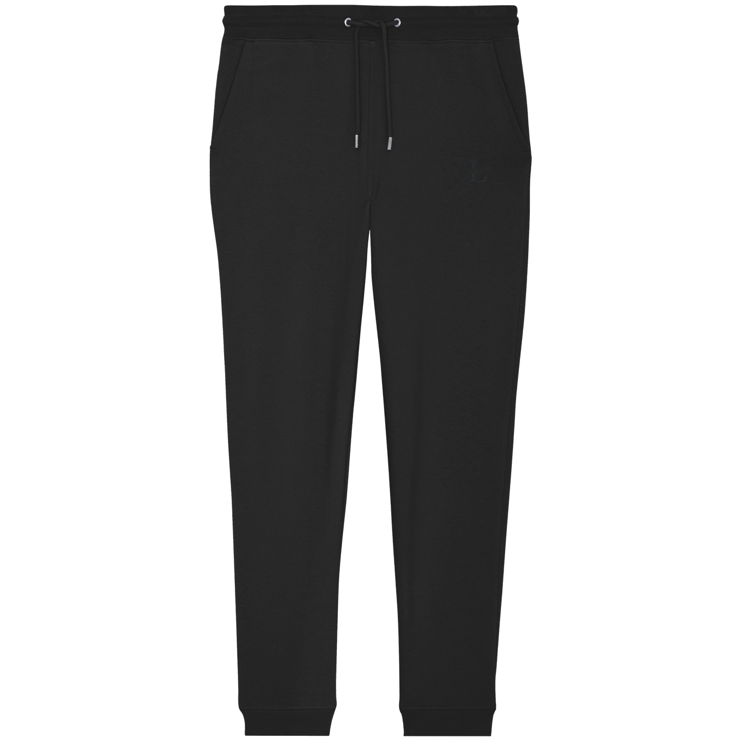 L-PIRE embroidered pocket logo on signature joggers.
