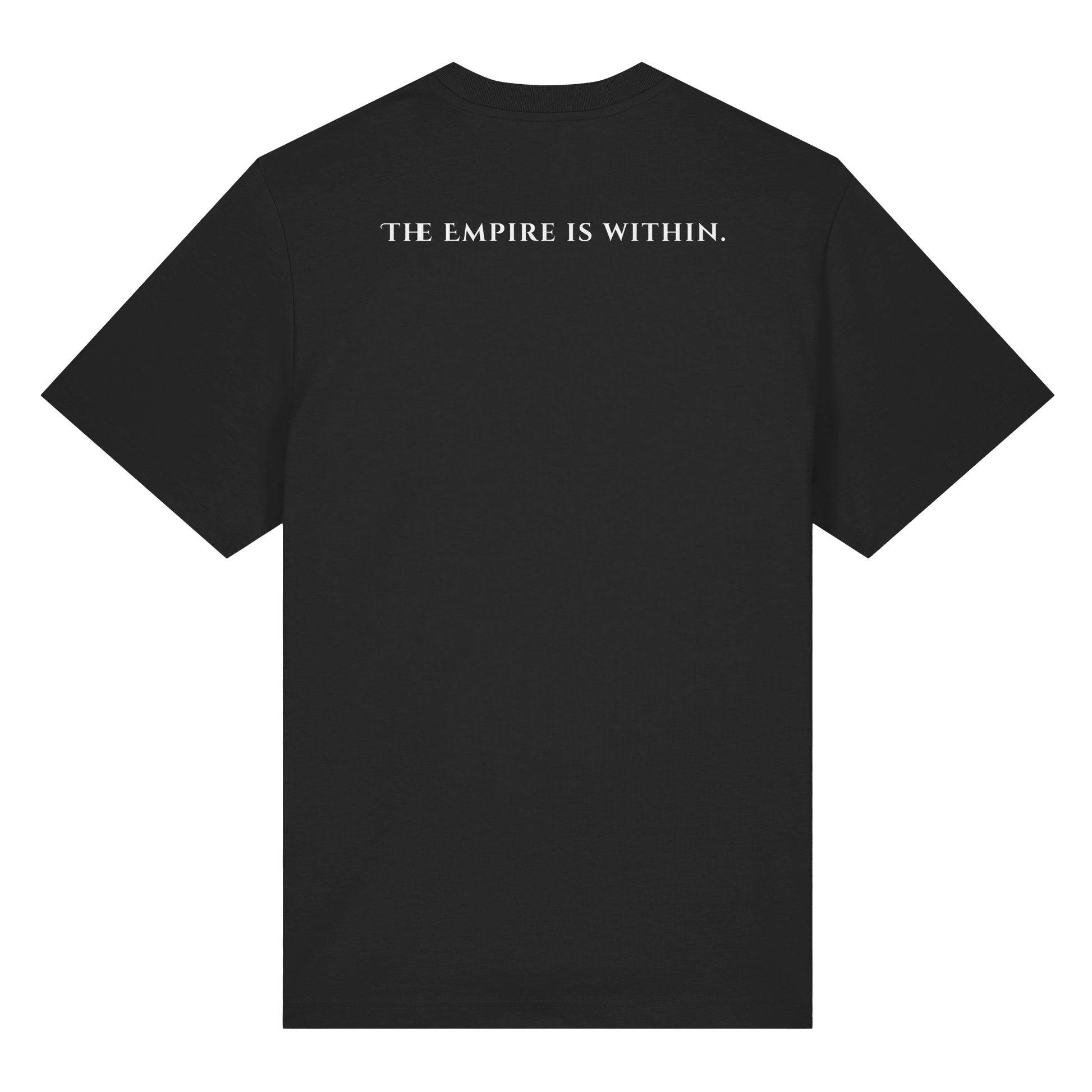 L-PIRE statement tee – Empire Is Within back print.
