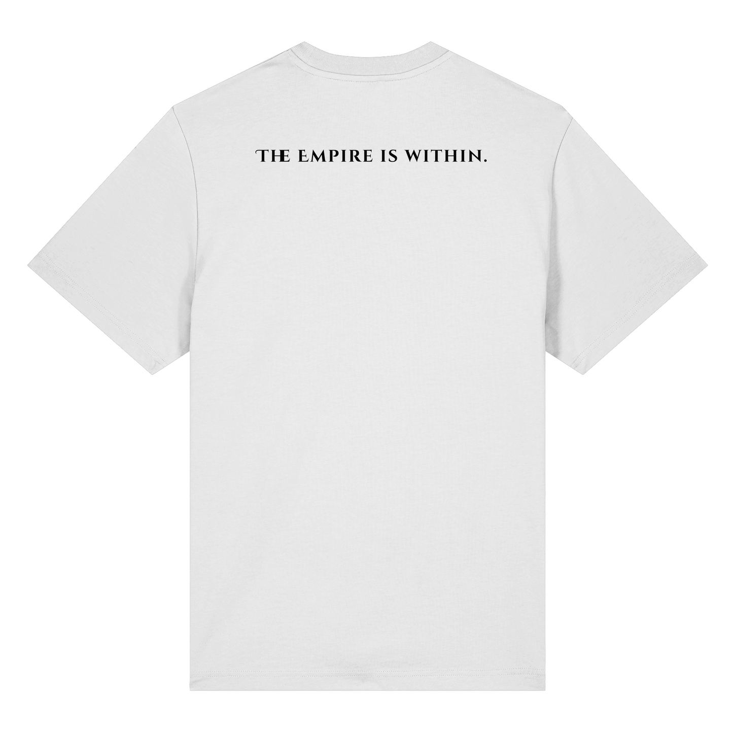 L-PIRE statement tee – Empire Is Within back print.
