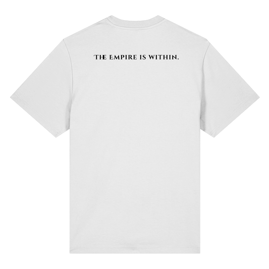 L-PIRE statement tee – Empire Is Within back print.

