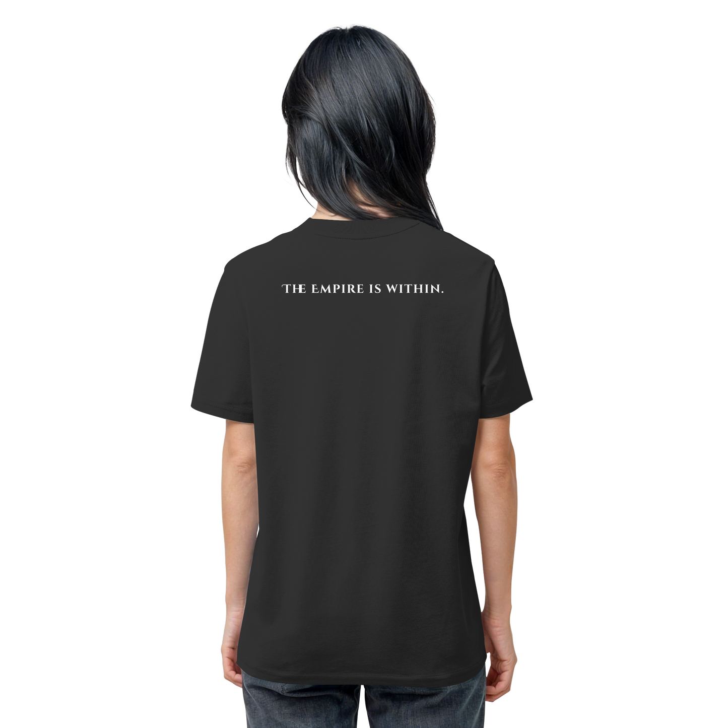 LPire statement tee – Empire Is Within back print.
