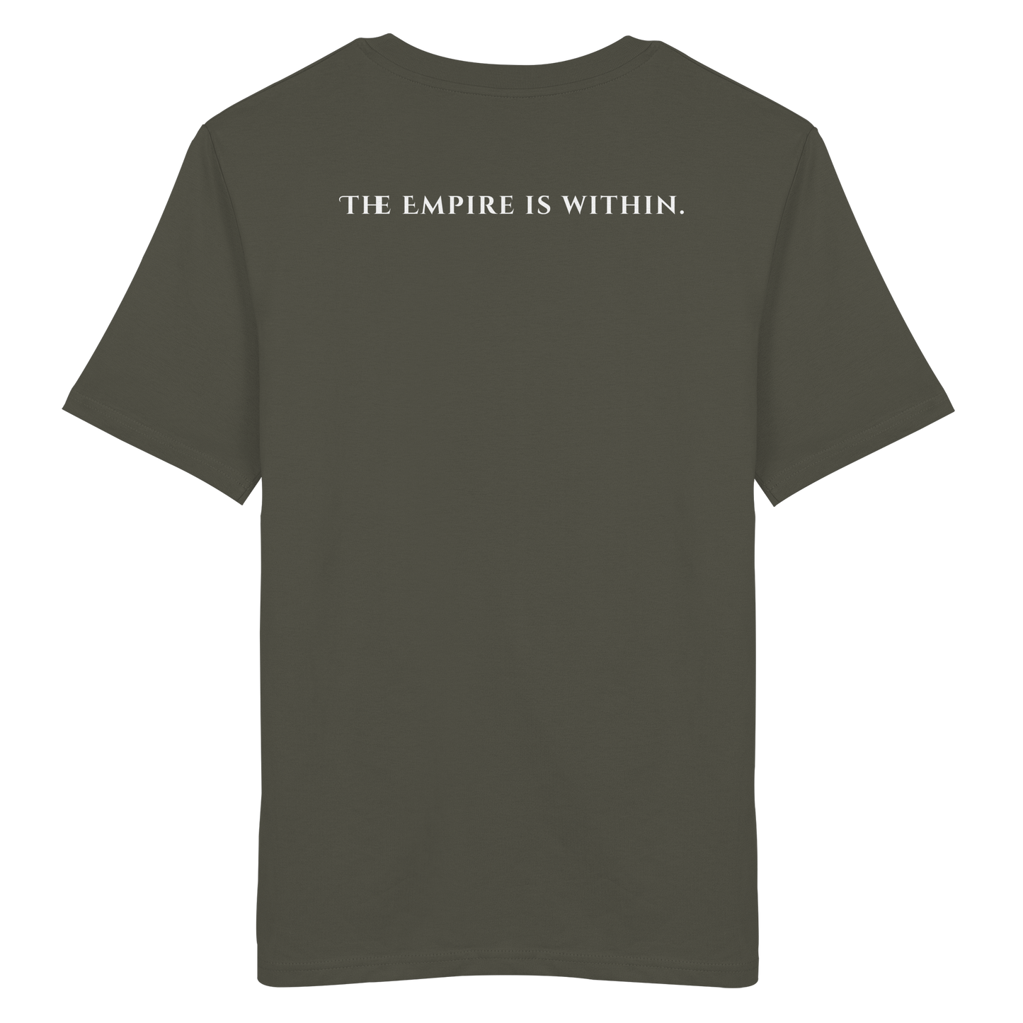 L-PIRE statement tee – Empire Is Within back print.
