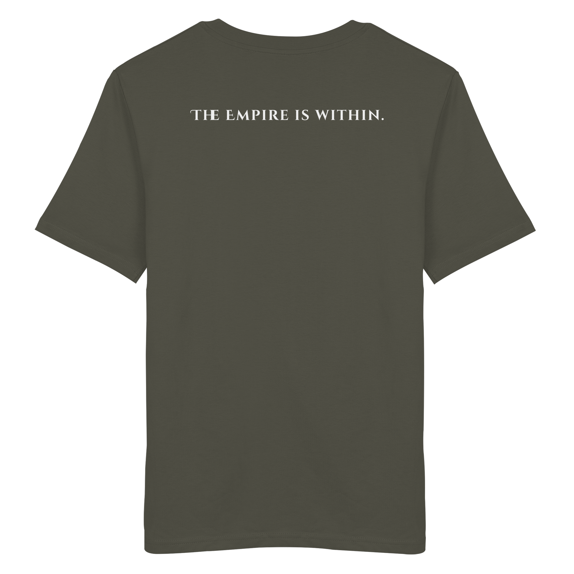 L-PIRE statement tee – Empire Is Within back print.
