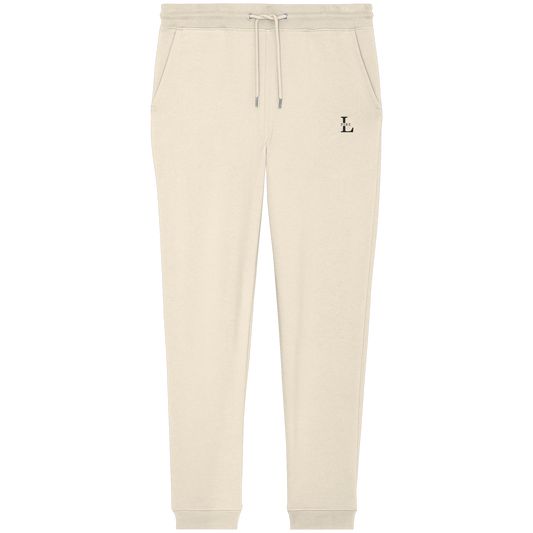 L-PIRE embroidered pocket logo on L-Core joggers.
